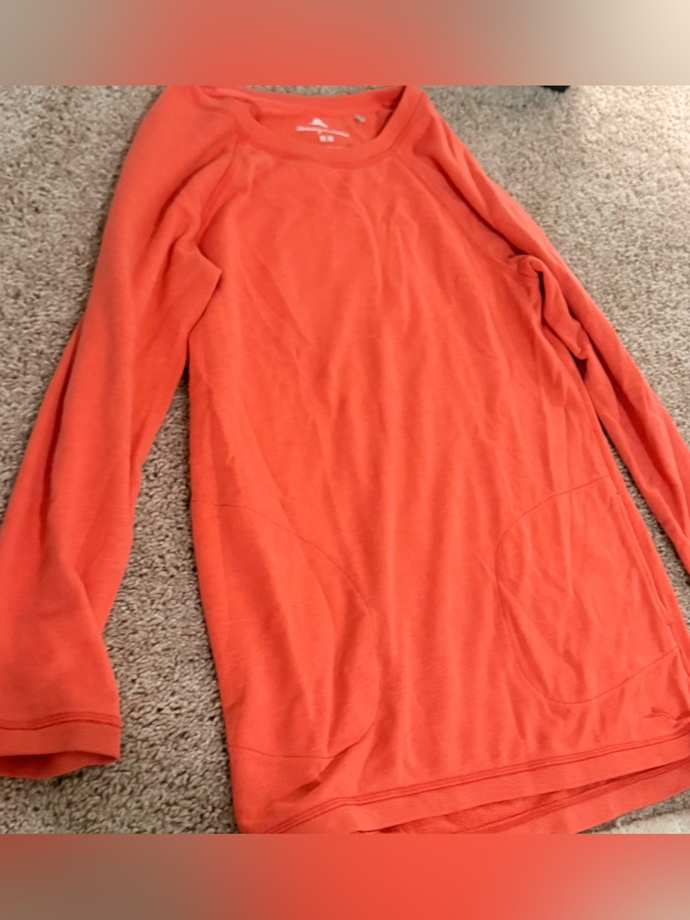 Tommy Bahama Coral Crewneck Tunic With Pockets
